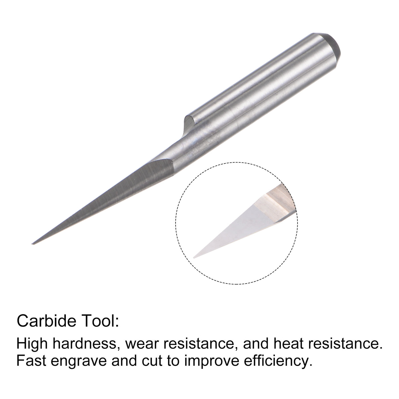 Harfington Solid Carbide Wood Engraving Carving CNC Router Bit