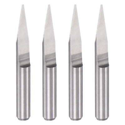 Harfington Solid Carbide Wood Engraving CNC Router Bit Carving Cutter