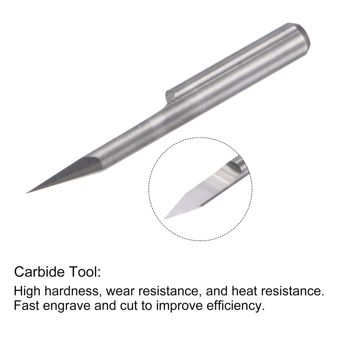 Harfington Solid Carbide Wood Engraving CNC Router Bit Cutting Tool