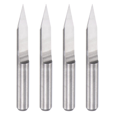 Harfington Solid Carbide Wood Engraving CNC Router Bit Milling Cutter