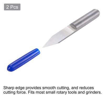 Harfington Solid Carbide Wood Engraving CNC Router Bit Cutting Tool