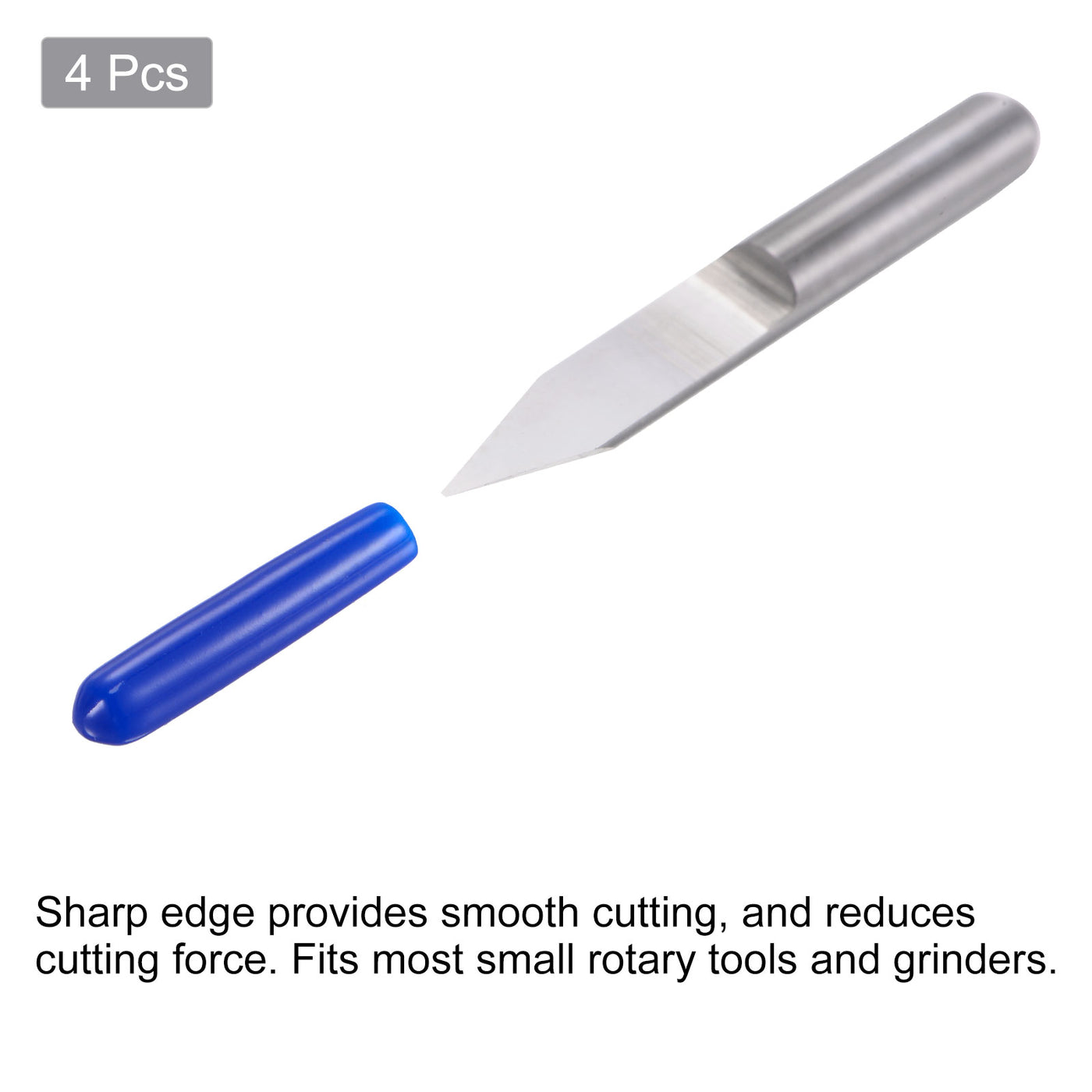 Harfington Solid Carbide Wood Engraving CNC Router Bit Milling Cutter