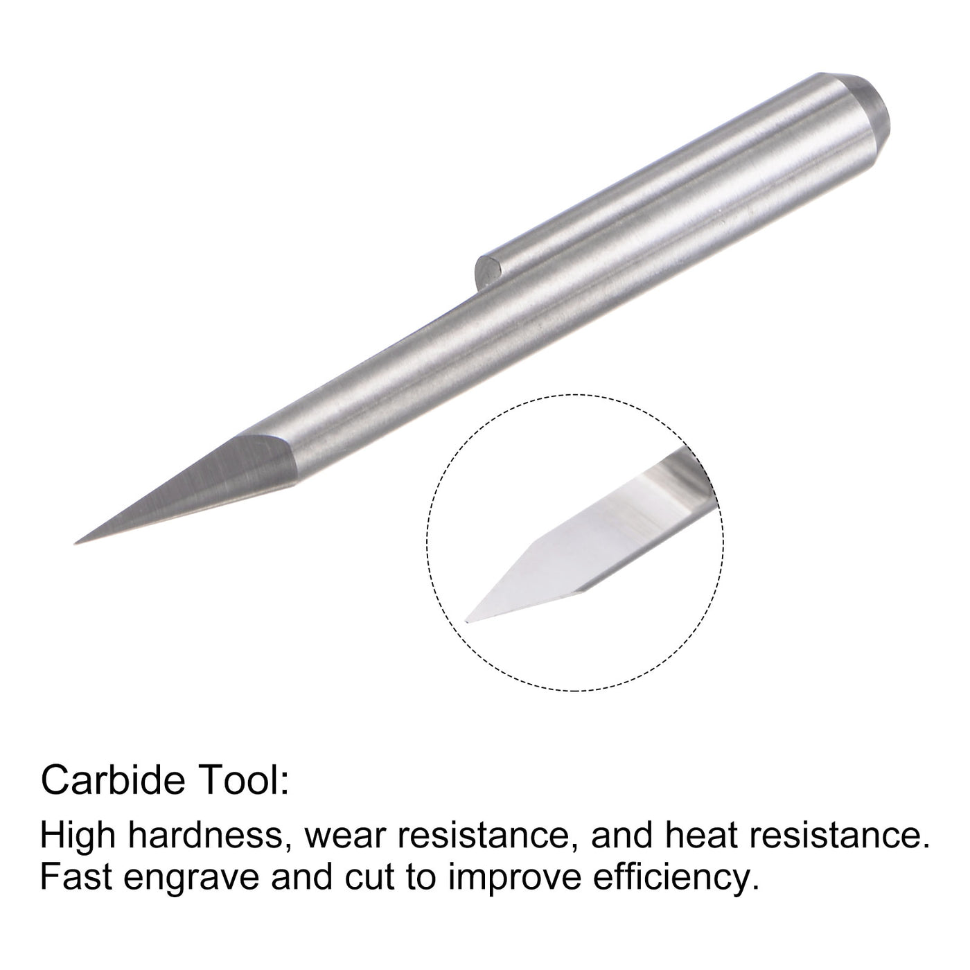 Harfington Solid Carbide Wood Engraving CNC Router Bit Milling Cutter
