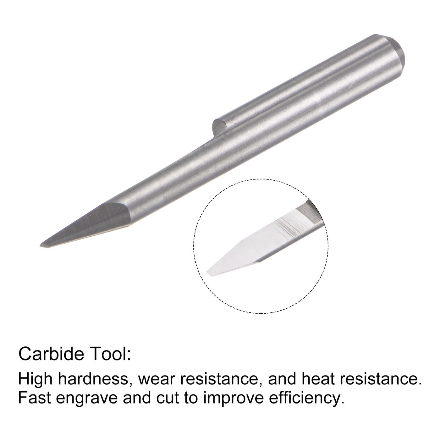 Harfington Solid Carbide Wood Engraving CNC Router Bit Cutting Tool
