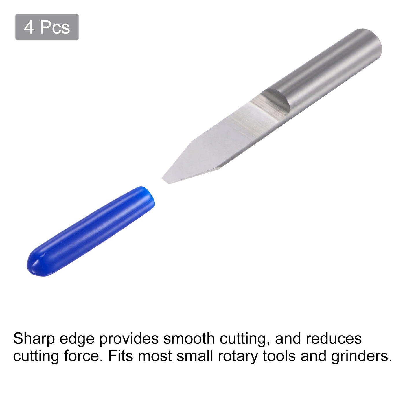 Harfington Solid Carbide Wood Engraving CNC Router Bit Milling Cutter