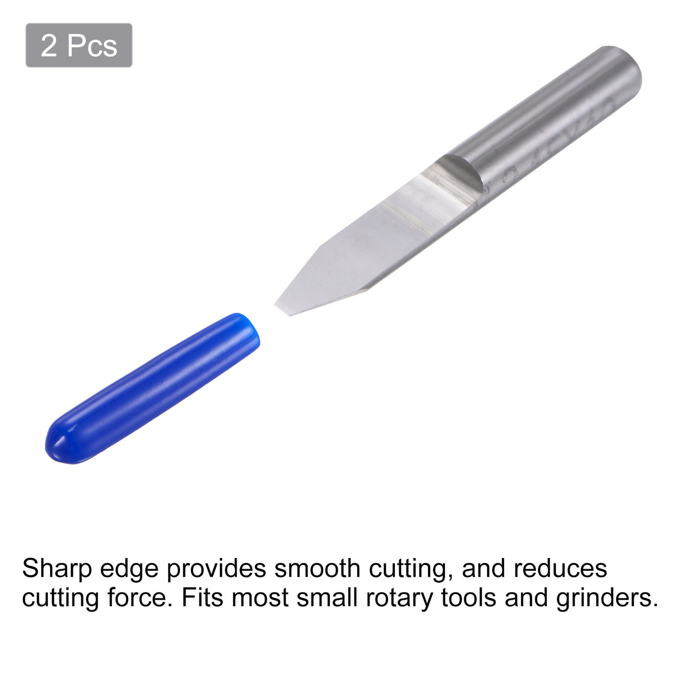 Harfington Solid Carbide Wood Engraving CNC Router Bit Cutting Tool