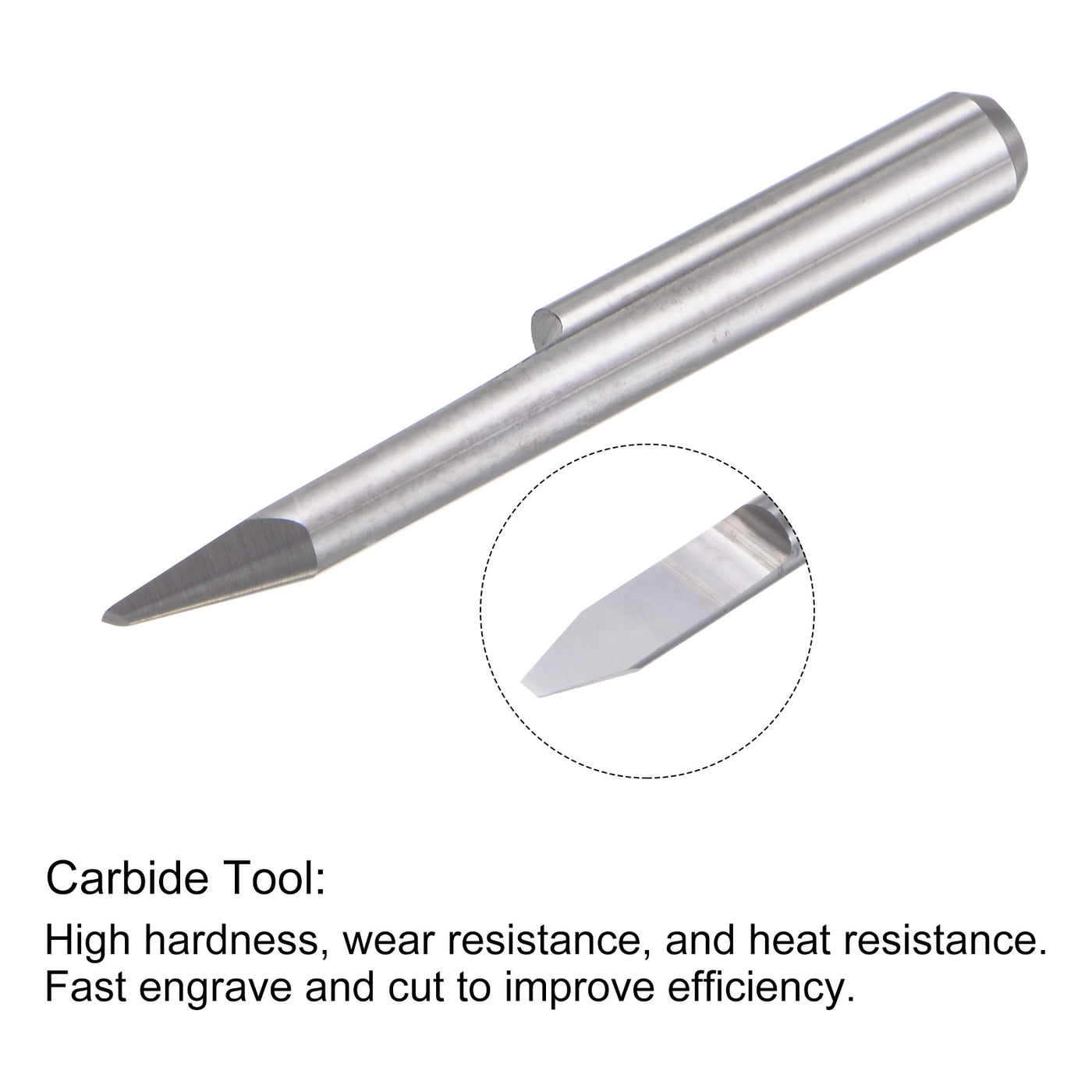 Harfington Solid Carbide Wood Engraving CNC Router Bit Cutting Tool