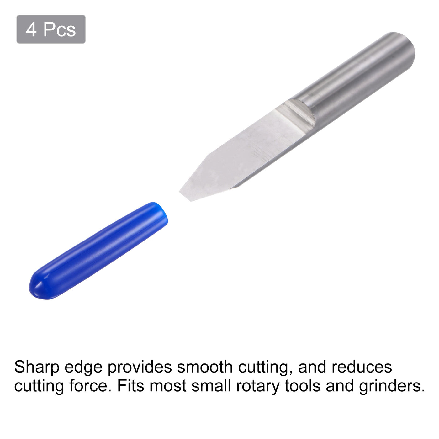 Harfington Solid Carbide Wood Engraving CNC Router Bit Milling Cutter