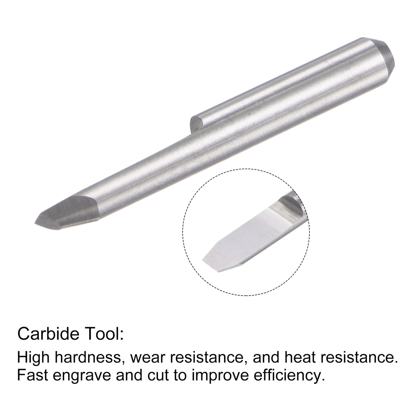 Harfington Solid Carbide Wood Engraving CNC Router Bit Cutting Tool