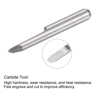 Harfington Solid Carbide Wood Engraving CNC Router Bit Milling Cutter