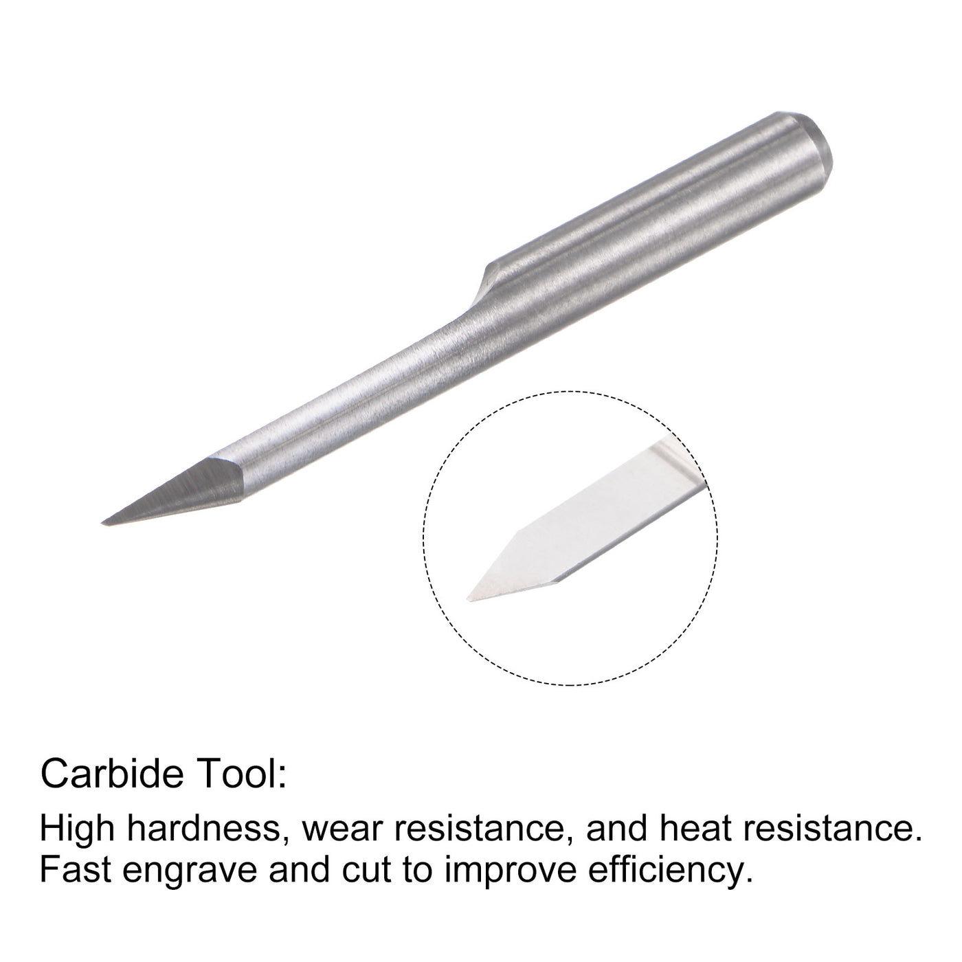 Harfington Solid Carbide Wood Engraving CNC Router Bit Milling Tool