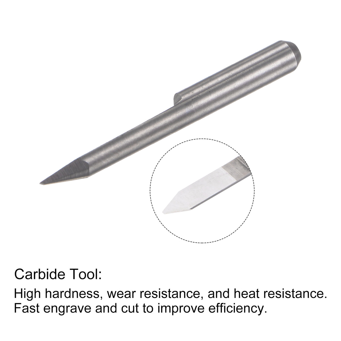 Harfington Solid Carbide Wood Engraving CNC Router Bit Milling Tool