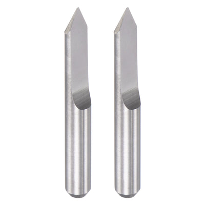 Harfington Solid Carbide Wood Engraving CNC Router Bit Carving Milling Cutter Tool