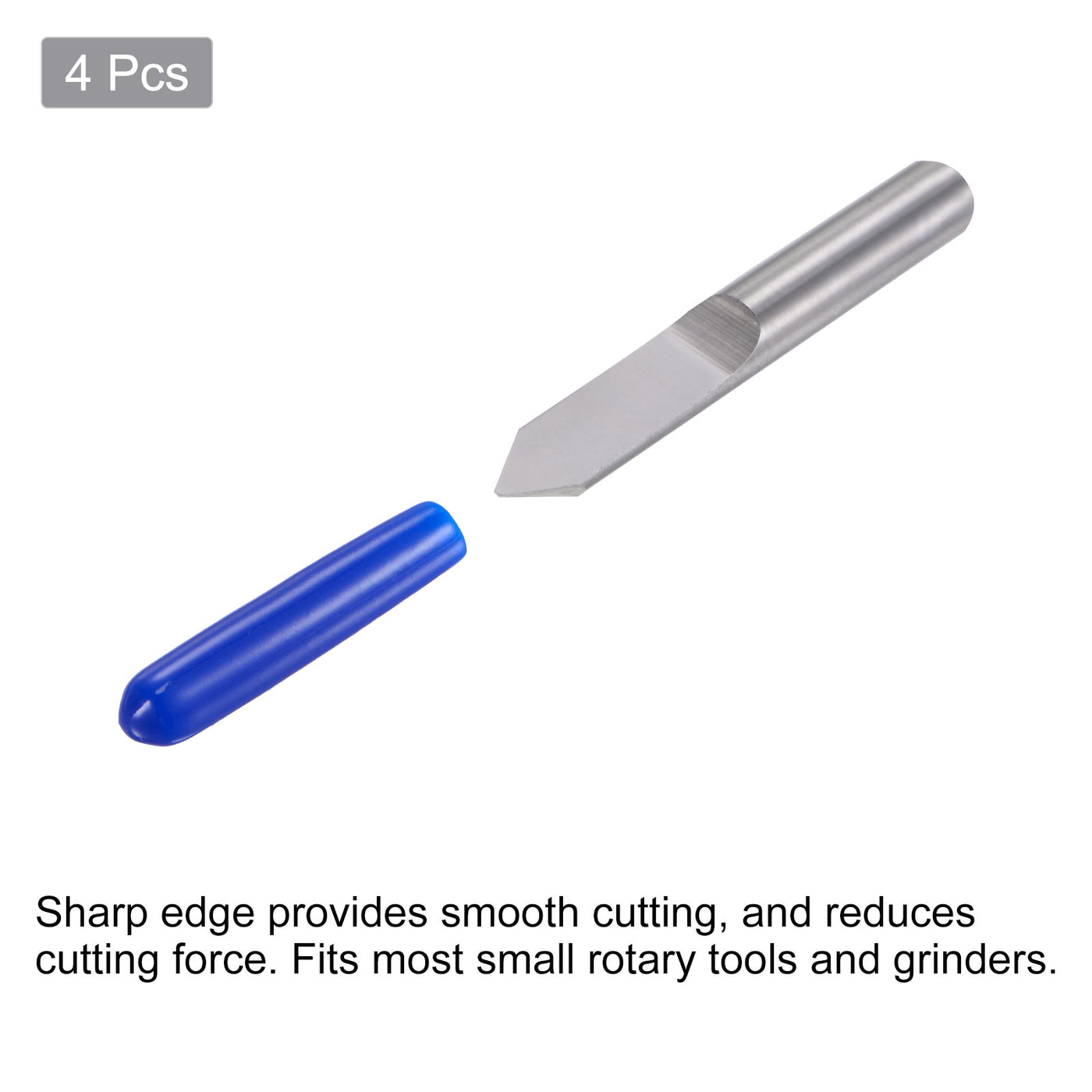 Harfington Solid Carbide Wood Engraving CNC Router Bit Cutting Milling Tool