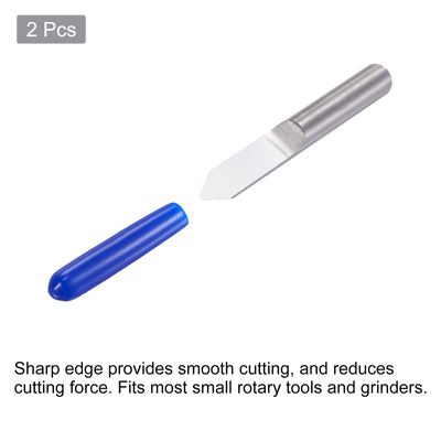 Harfington Solid Carbide Wood Engraving CNC Router Bit Carving Milling Cutter Tool