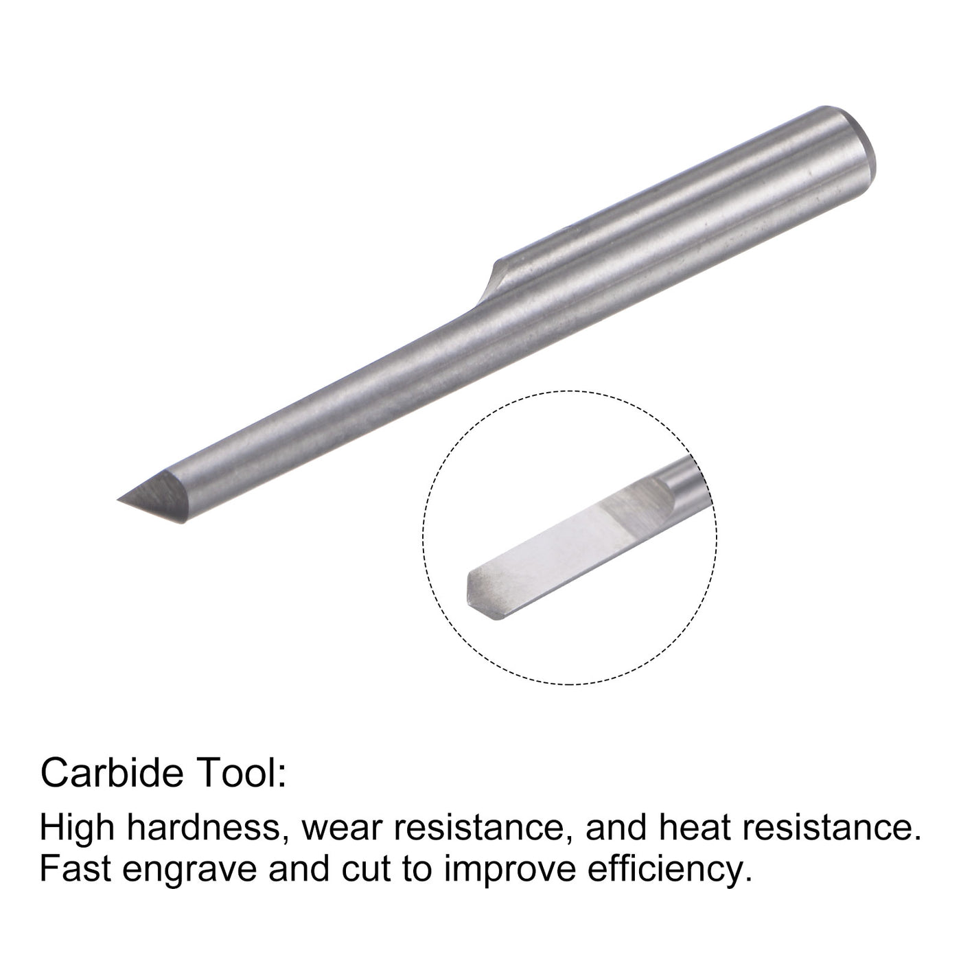 Harfington Solid Carbide Wood Plastic Engraving CNC Router Bit