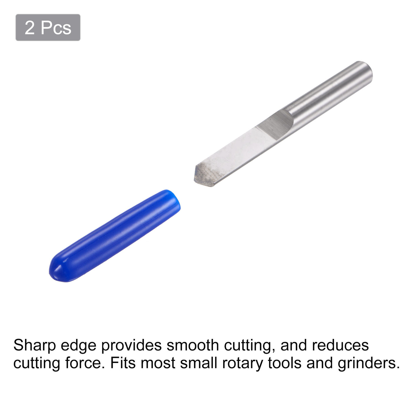 Harfington Solid Carbide Wood PVC Engraving CNC Router Bit Carving Milling Cutter