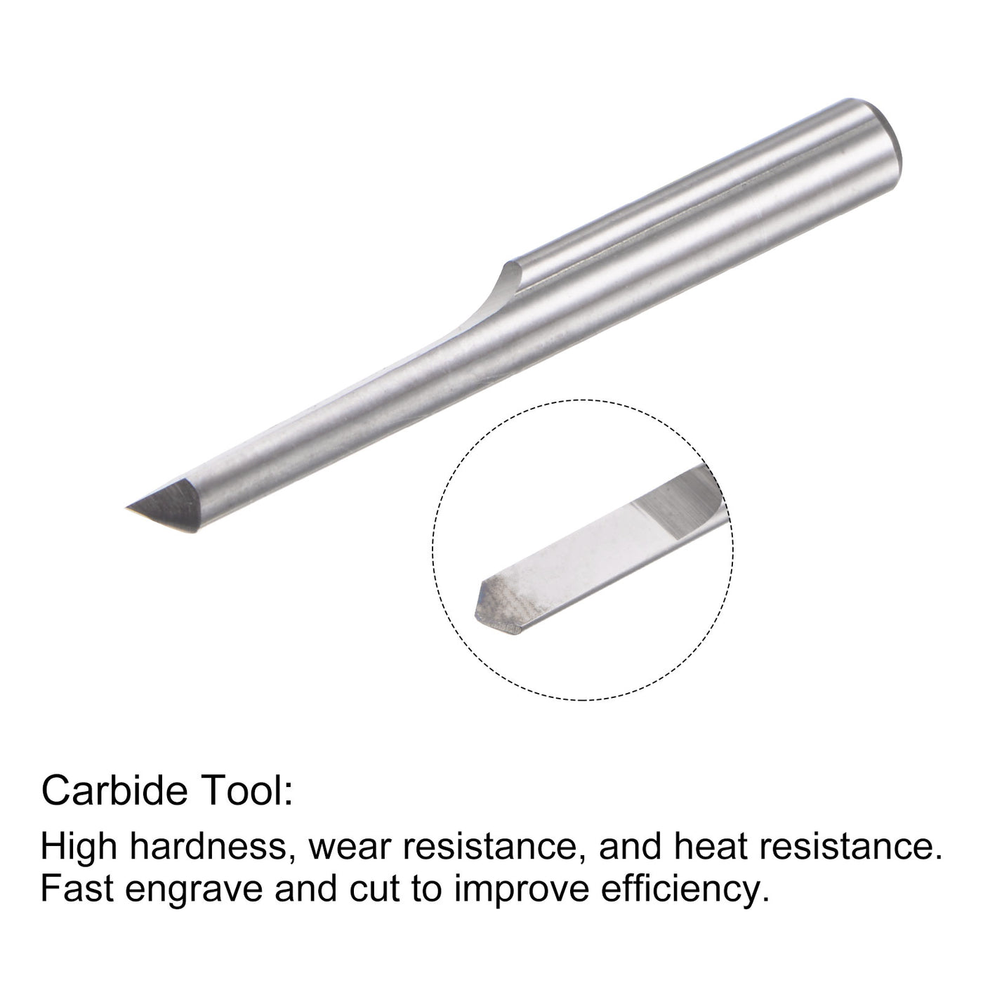 Harfington Solid Carbide Wood Plastic Engraving CNC Router Bit