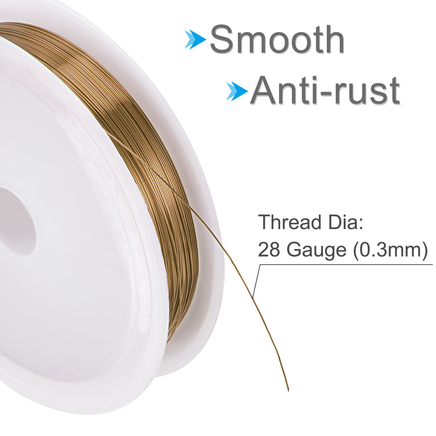 Harfington Copper Wire Resistant Beading Wires Rolls