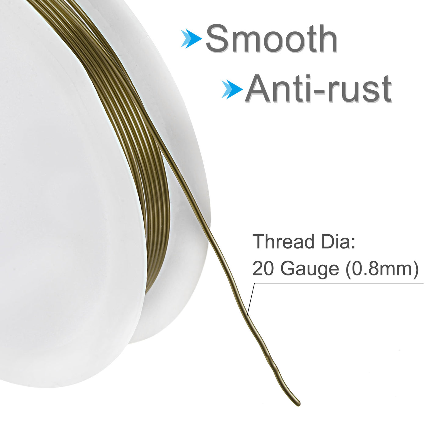 Harfington Copper Wire Resistant Beading Wires Rolls
