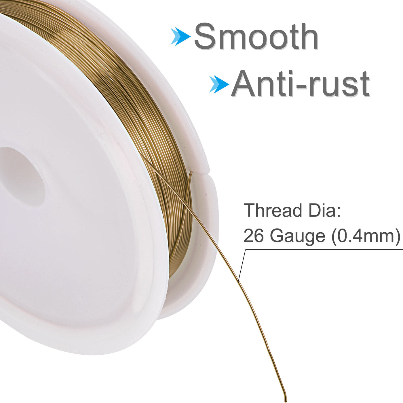 Harfington Copper Wire Resistant Beading Wires