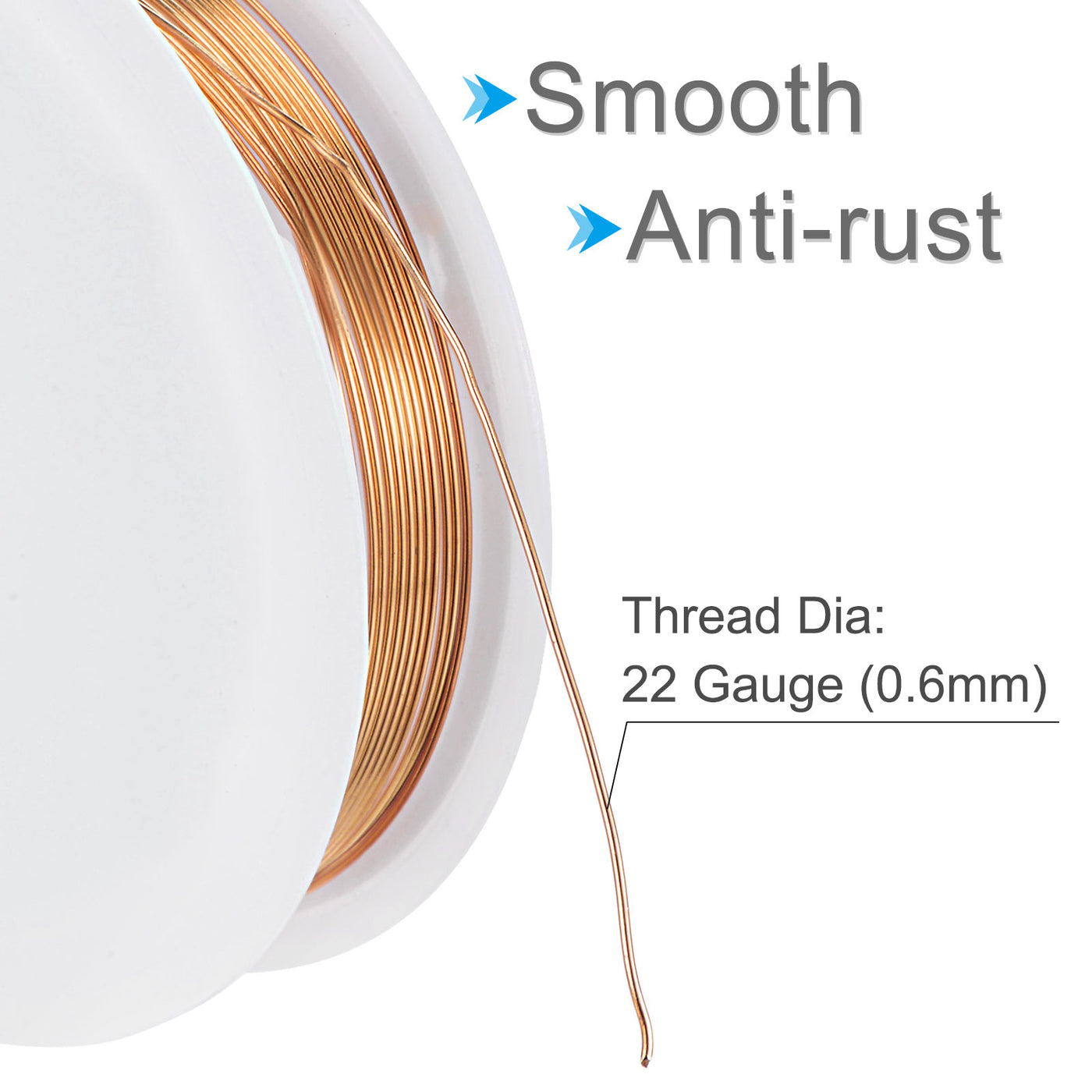 Harfington Copper Wire Resistant Beading Wires
