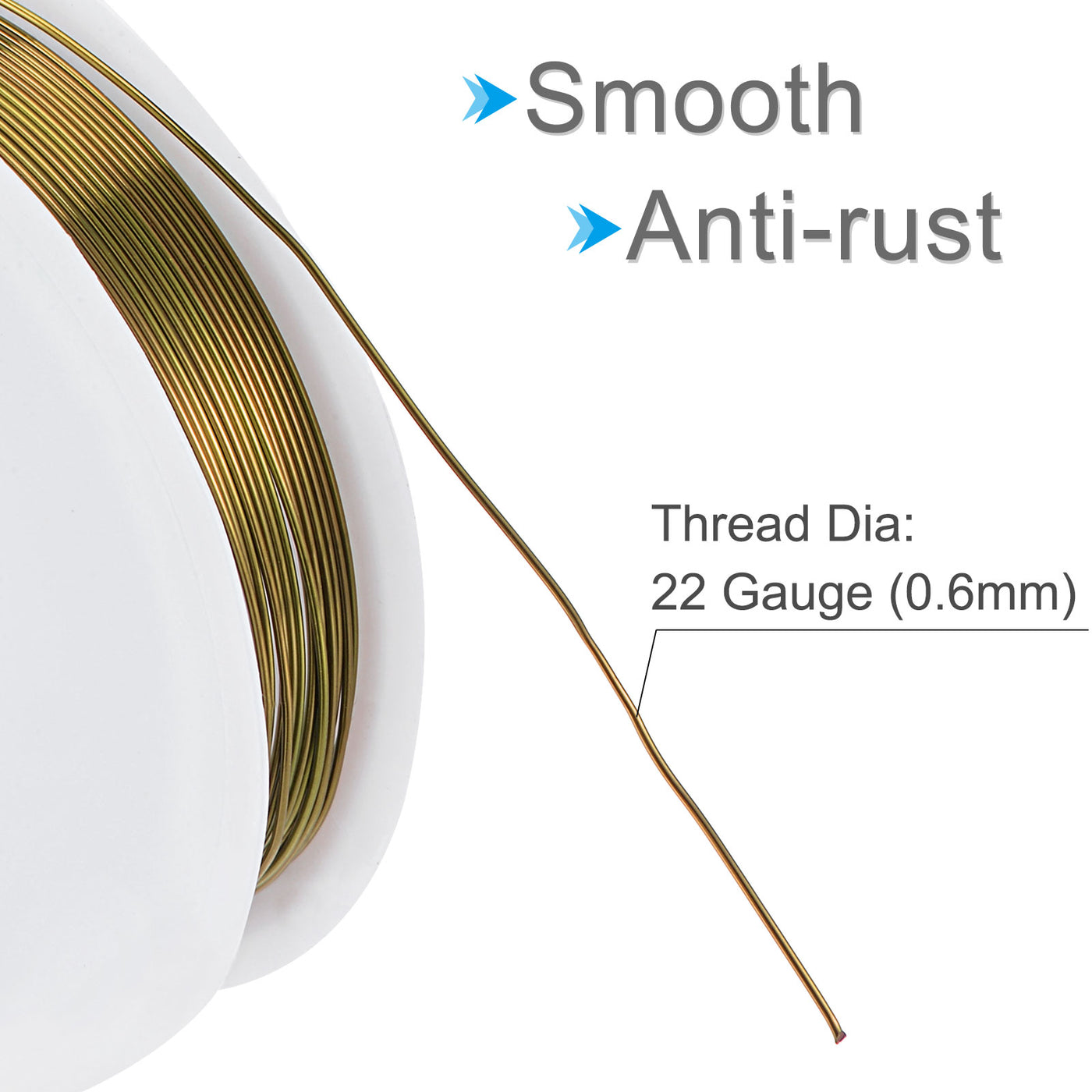 Harfington Copper Wire Resistant Beading Wires