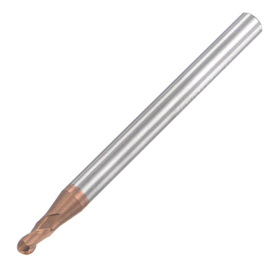 Harfington Carbide Flute Ball Nose End Mill Milling Cutter