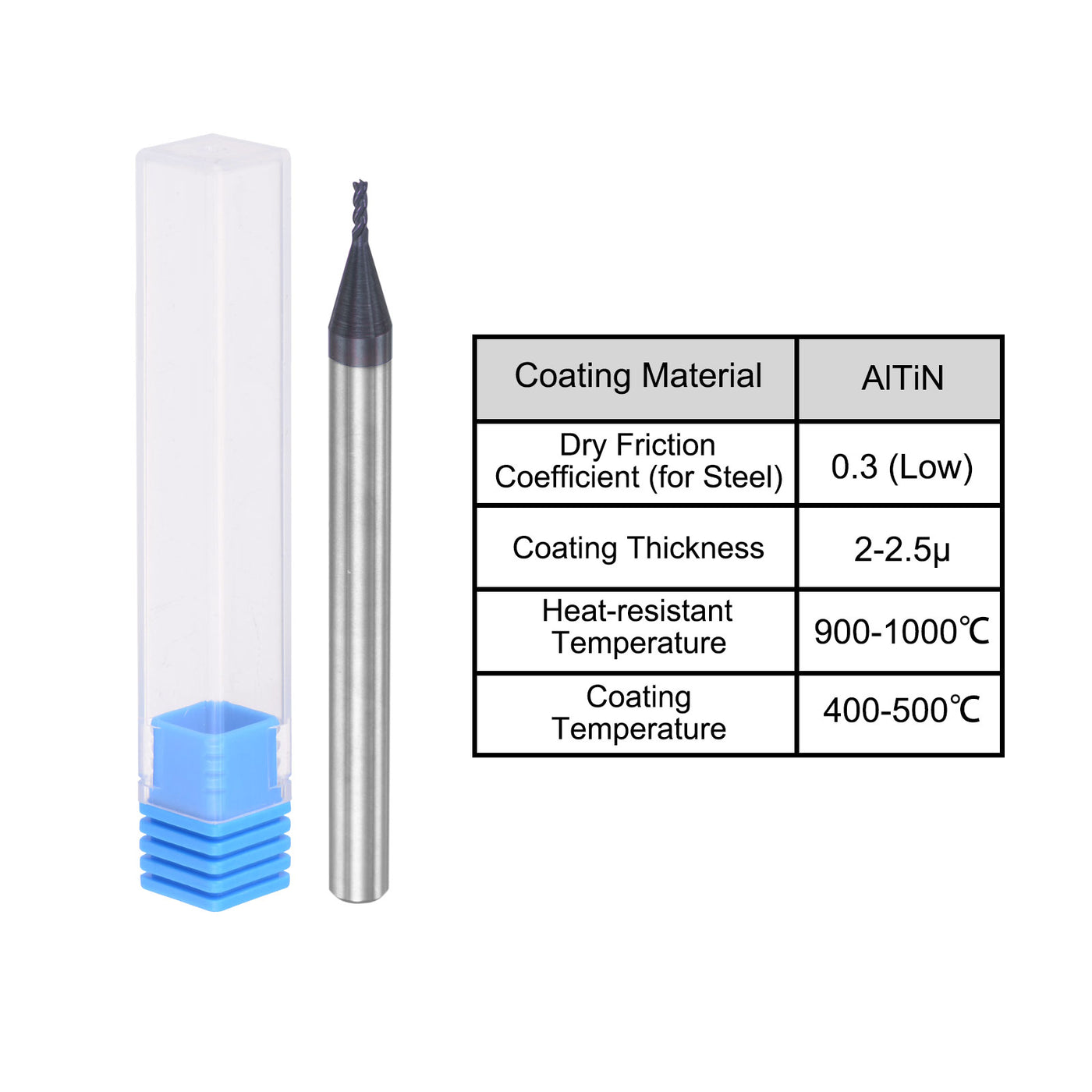 Harfington Carbide  Flute Square End Mill Milling Cutter
