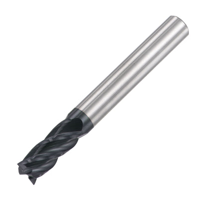 Harfington Carbide  Flute Square End Mill Milling Cutter Cutting Tool