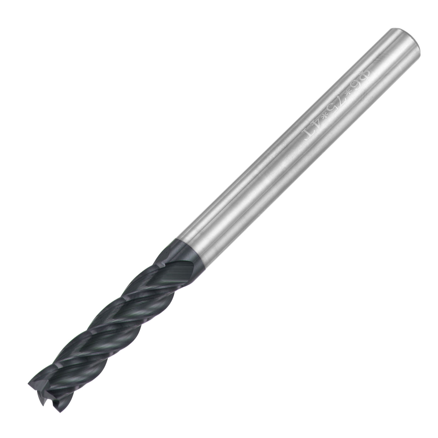 Harfington Carbide  Flute Square End Mill Milling Cutter Cutting Tool