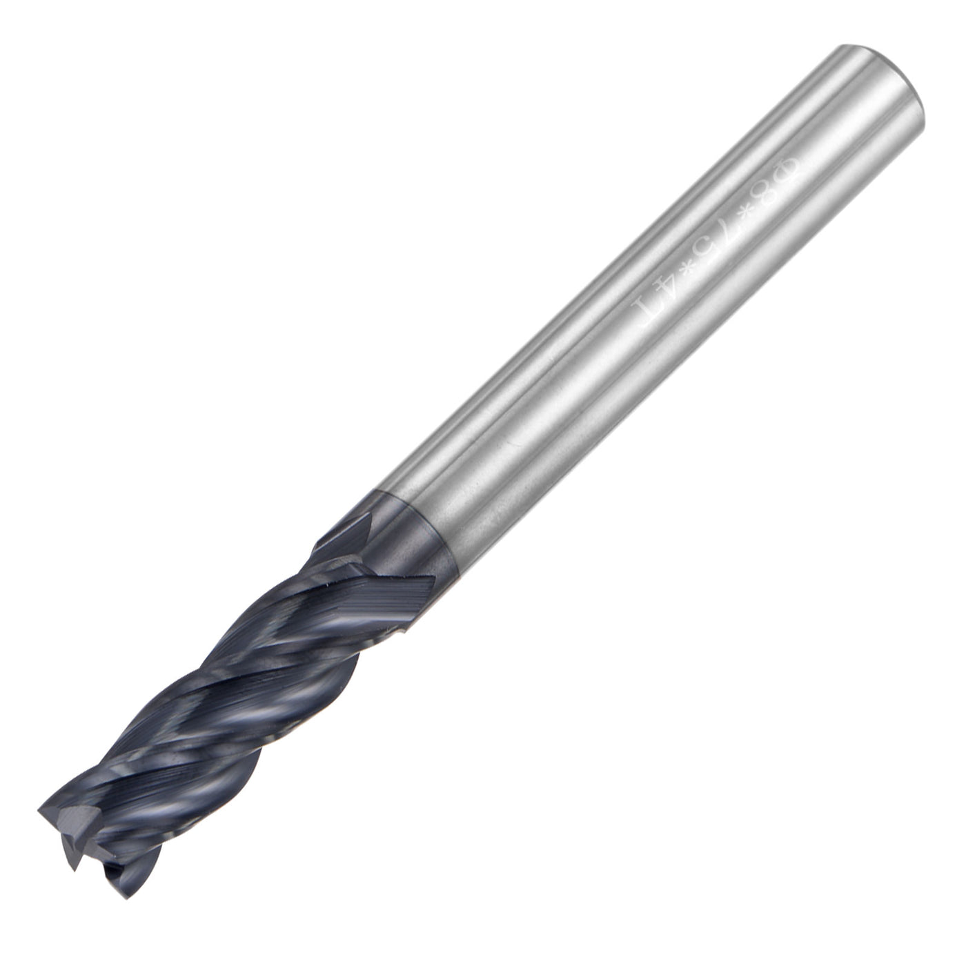 Harfington Carbide  Flute Square End Mill Milling Cutter Cutting Tool