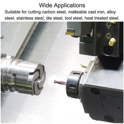 Harfington Carbide Coated Flute Square End Mill