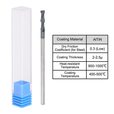 Harfington Carbide Coated Square End Mill Cutting