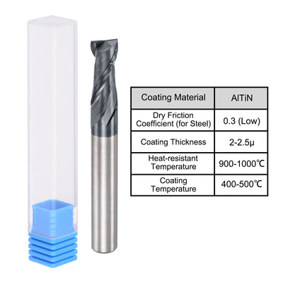 Harfington Carbide Coated Square End Mill Cutting