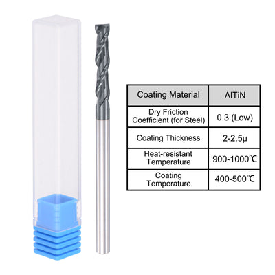 Harfington Carbide Coated Square End Mill Cutting