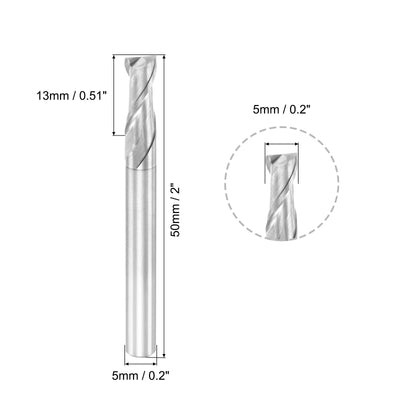 Harfington Carbide Square Nose End Mill for Aluminum