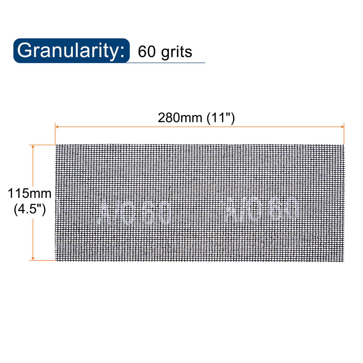 Harfington Mesh Sanding Sheets Dust-Free Polishing