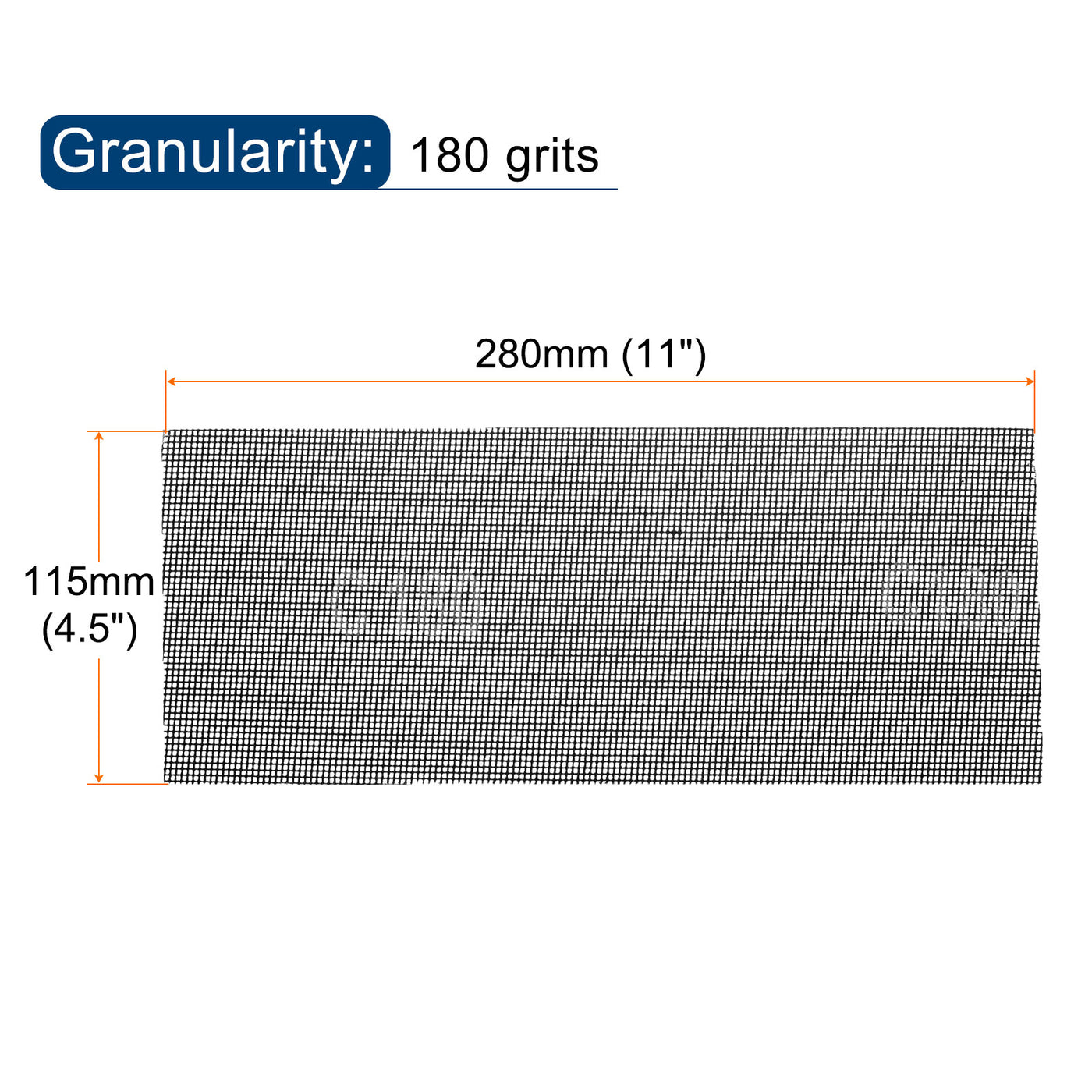 Harfington Mesh Sanding Sheets Dust-Free Polishing