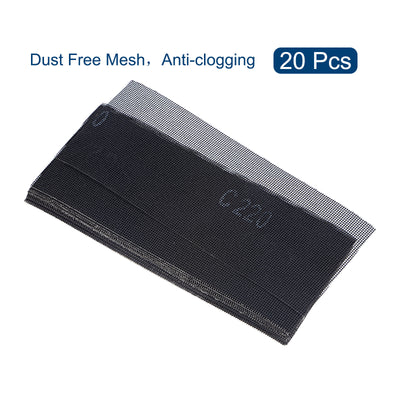 Harfington Mesh Sanding Sheets Dust Free Wet Dry Polishing