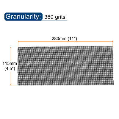 Harfington Mesh Sanding Sheets Dust Free Wet Dry Polishing