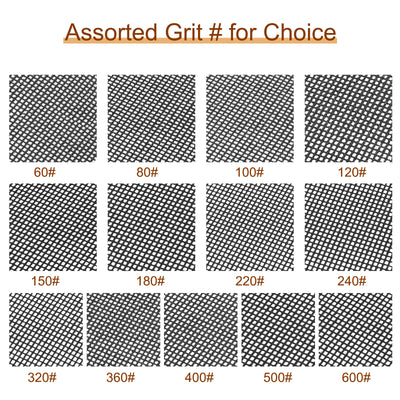 Harfington Mesh Sanding Sheets Dust-Free Polishing