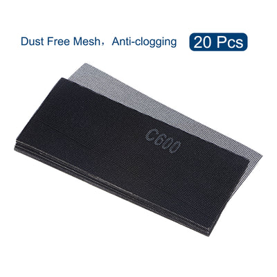 Harfington Mesh Sanding Sheets Dust Free Wet Dry Polishing