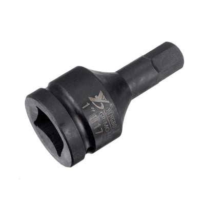 Harfington Impact Hex Bit Socket, High Carbon Steel Metric Sizes