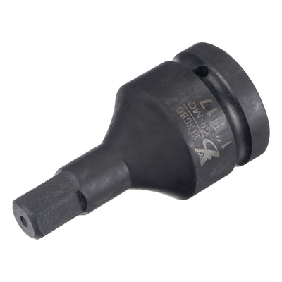 Harfington Impact Hex Bit Socket, High Carbon Steel Metric Sizes