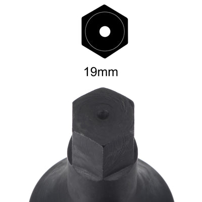 Harfington Impact Hex Bit Socket, High Carbon Steel Metric Sizes