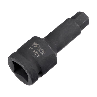 Harfington Impact Hex Bit Socket, High Carbon Steel Metric Sizes