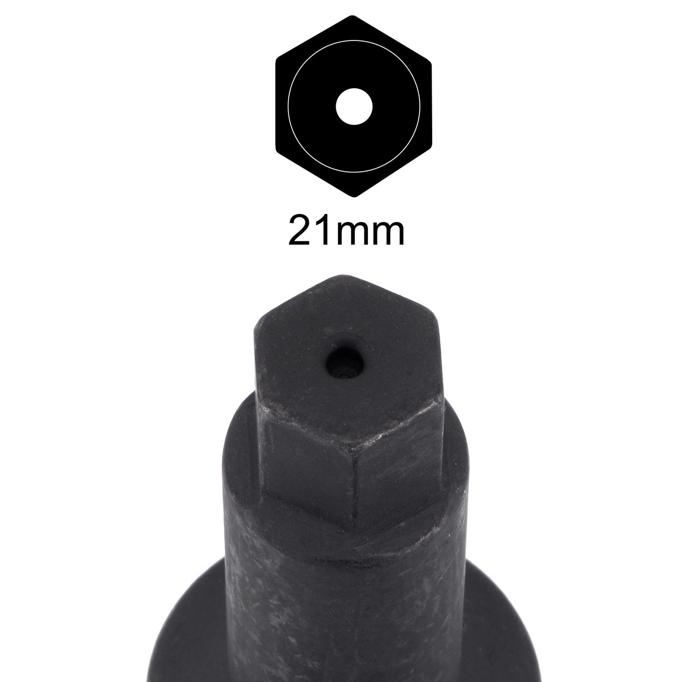 Harfington Impact Hex Bit Socket, High Carbon Steel Metric Sizes