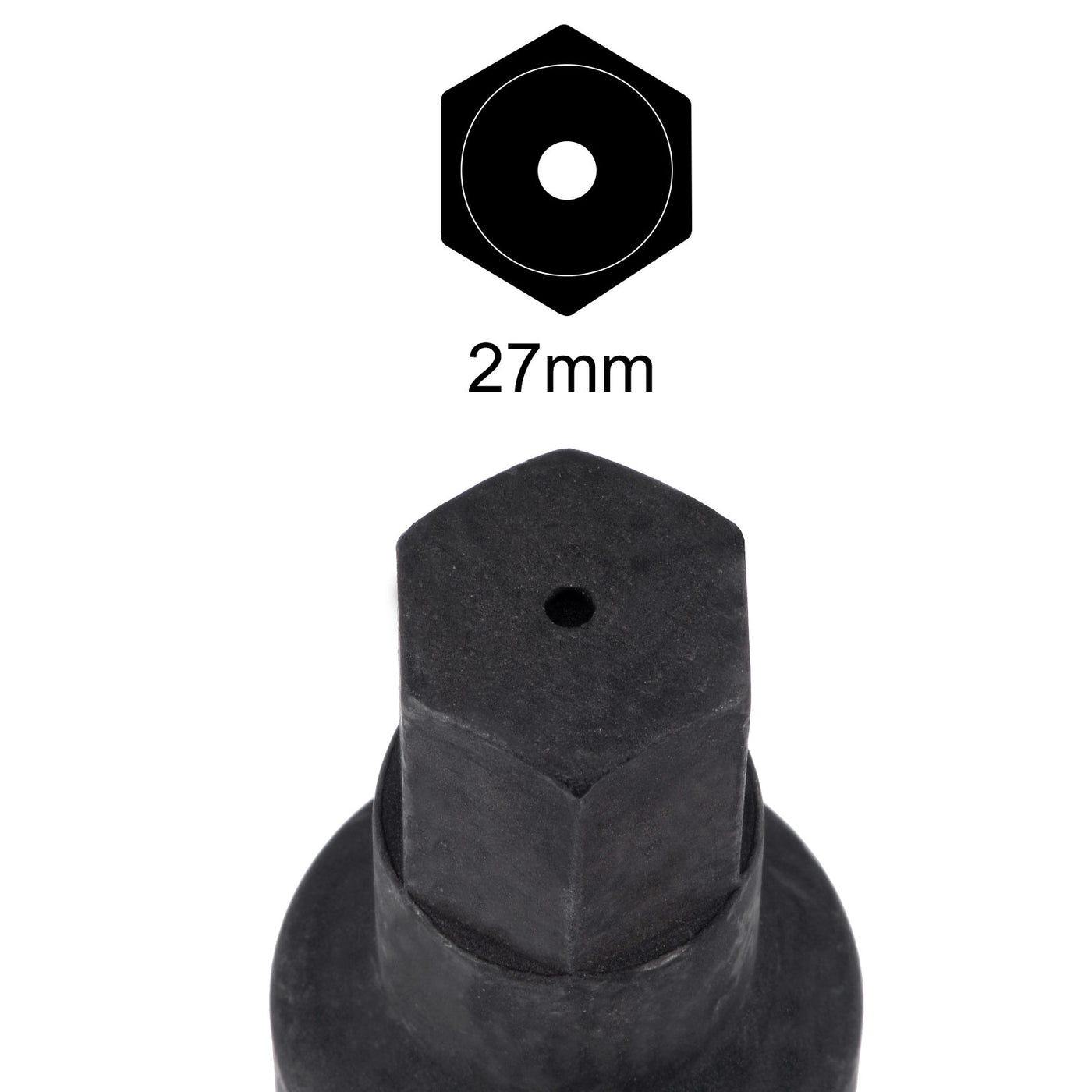 Harfington Impact Hex Bit Socket, High Carbon Steel Metric Sizes
