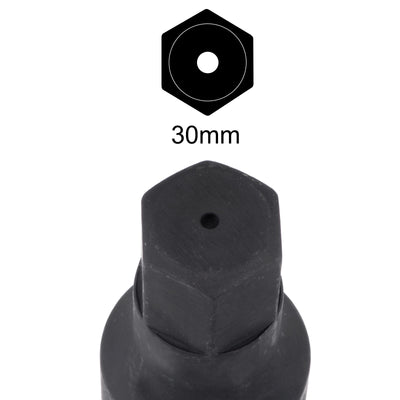 Harfington Impact Hex Bit Socket, High Carbon Steel Metric Sizes